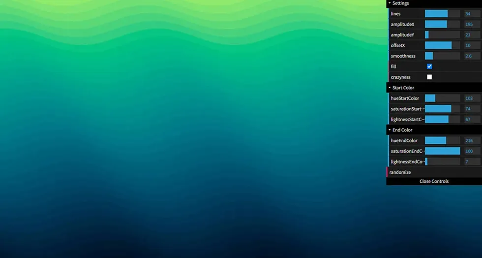 SVG Gradient Wave Generator