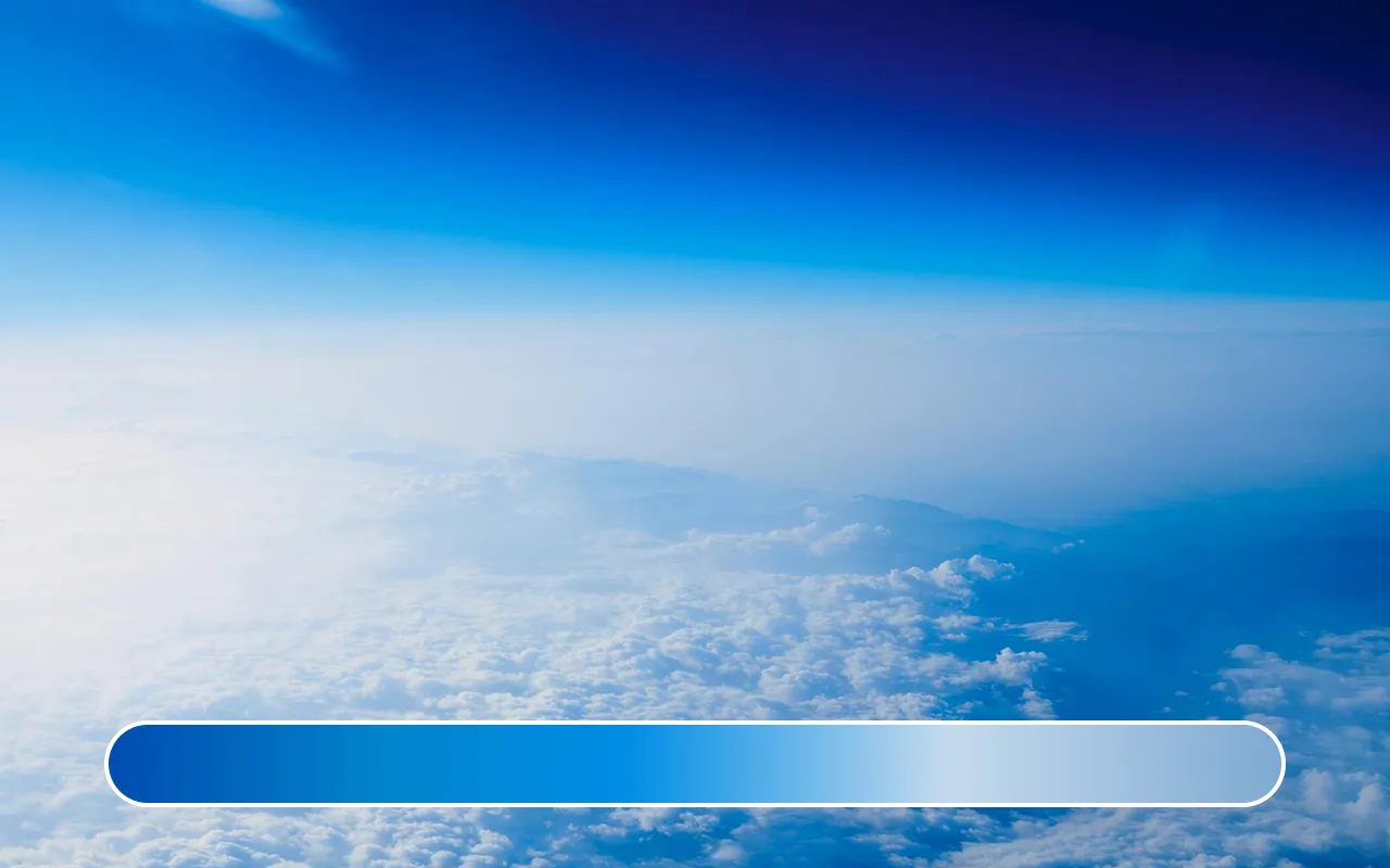 Blue Sky with Cloud