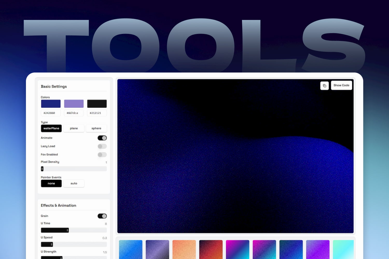 Gradient Tools Recommend