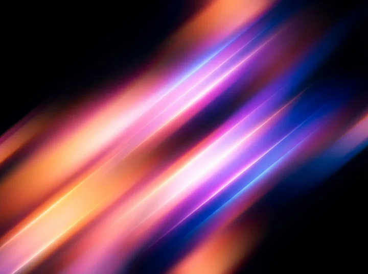 39 Neon Diagonal Streak