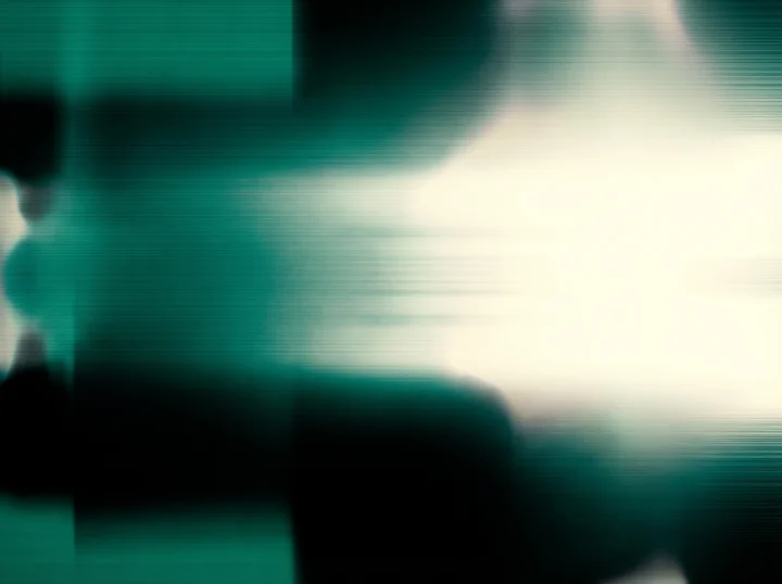54 Teal Burst Noise