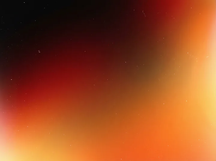 60 Red Orange Cosmic Gradient