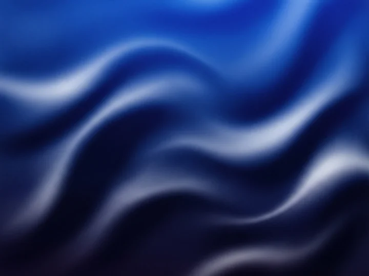 63 Deep Blue Satin Swirl