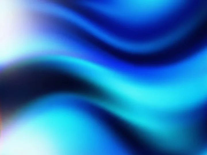 64 Bright Blue Fluid Shift